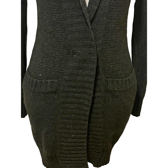 Inhabit Black Women's Cardigan Sweater - Picture 3 of 9